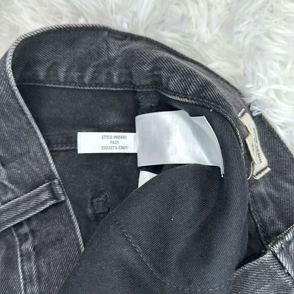 NWT Madewell Rigid Denim High-Waist Straight Mini Skirt in Berridge Wash size 25 - Picture 12 of 13